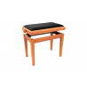 Scaun pentru pian, stejar mat Audibax KB600 Oak