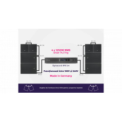 Sistem audio Dynacord Xa2 PRO IPX5:4 / 4 FX12 / 4 FX20