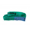 Round sling verde de 1 m, 2000 Kg, EN 1492-2 SF7, SHZ 58010766