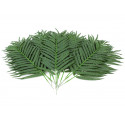 Set de 12 crengute artificiale de palmier de cocos, 80 cm, EuroPalms 82509895