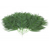 Set de 12 crengute artificiale de palmier de cocos, 80 cm, EuroPalms 82509895