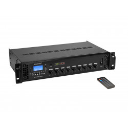 Amplificator-mixer 100V cu mp3 player si BT Omnitronic MA-240P