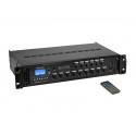 Amplificator 100V 6 zone cu mp3 player Omnitronic MAVZ-60.6P