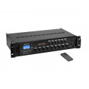 Amplificator 100V 6 zone cu mp3 player Omnitronic MAVZ-120.6P