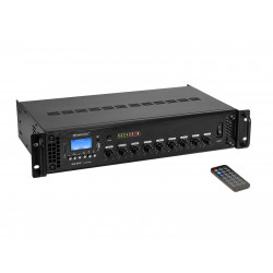 Amplificator-mixer 100V cu mp3 player si BT Omnitronic MA-660P