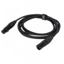 Cablu DMX/AES-EBU XLR tata 3 pini la XLR mama 3pini DAP FLX-096-6m