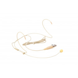 Microfon headset bej pentru transmitator UHF-E, Omnitronic UHF-E Series Headset Microphone skin-colored (13063362)