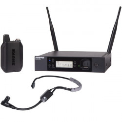 Set lavaliera wireless Shure GLXD14+/SM35
