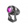 Pinspot de exterior cu LED 10W roz, Eurolite LED IP PST-10W pink