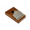 Kalimba cu corp din lemn și gaură sonoră, 15 G, natur, Dimavery KL-3 