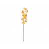 Ramura artificiala galbena de Cymbidium, 90 cm, EuroPalms 82530314
