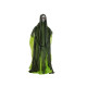 Figurina animata de Halloween Schelet cu pelerină verde, 170cm, EuroPalms 83316134