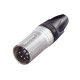 Connector XLR tata, 5 pini Neutrik NC5MX