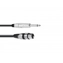 Cablu XLR mama la Jack 6.3 tata mono Omnitronic 30225170 - 5m