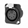 Conector XLR mama, de sasiu, 5 pini Seetronic MK5F2CB