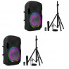 Set 2 boxe active Audibax Party15 ACTIVE SET