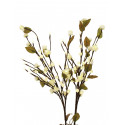 Crenguta de Camelia cu Led-uri, alb, 50 cm, EuroPalms 83330310