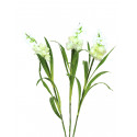 Set de 3 crengute de arum cu flori lbe si 60 led-uri, 85 cm, EuroPalms 83330302