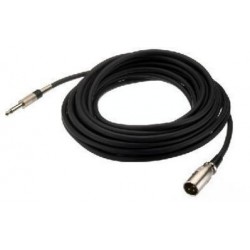 Cablu XLR tata la Jack 6.3 Stage Line MSCP-1000/SW