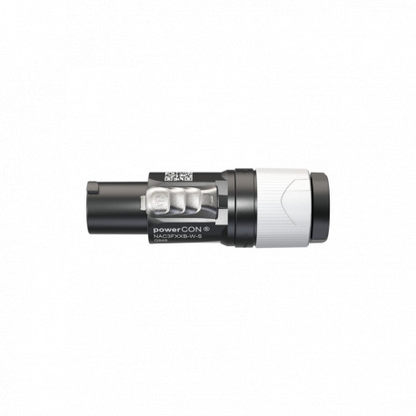 Conector Powercon Neutrik NAC3FX-W TOP