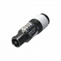 Conector Powercon Neutrik NAC3FXXB-W-S