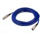 Cablu XLR la XLR Stage Line MEC-100/BL