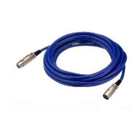 Cablu XLR la XLR Stage Line MEC-100/BL