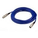 Cablu XLR la XLR Stage Line MEC-190/BL