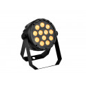 Proiector compact cu DMX si 12 x 5 W COB LED RGB/WW, Eurolite LED PARty Spot Silent RGB/WW