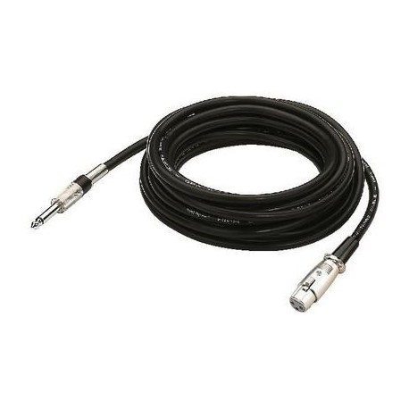 Cablu microfon Jack 6.3 la XLR mama Stage Line MMC-600/SW