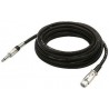 Cablu microfon Jack 6.3 la XLR mama Stage Line MMC-600/SW