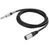 Cablu Jack 6.3 stereo la XLR tata Stage Line MEL-202/SW