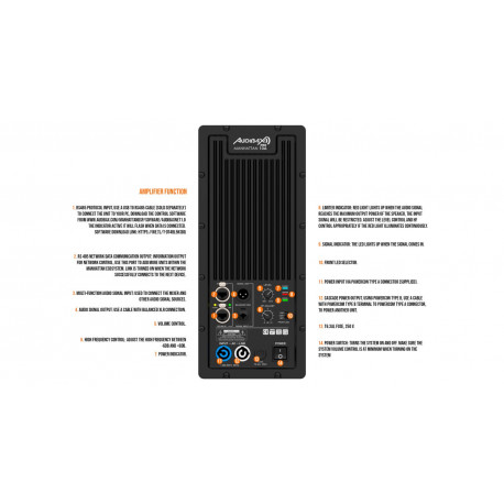 Boxa activa Audibax Manhattan 10A Black