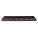 Distribuitor 6 prize, de rack Showgear 91235