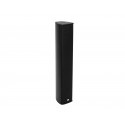 Boxa coloana neagra de exterior 100V, 4x4¨130W RMS/8 ohm, Omnitronic ODC-244T BK