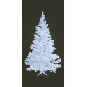 Brad artificial clasic în alb-reflectant UV, 240 cm, EuroPalms 83500188