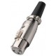 Conector XLR mama Stage Line NC-407/J