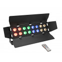 Panou de scena cu 16 led-uri QCL RGB/WW LED, Eurolite Stage Panel 16 QCL RGB/WW LED