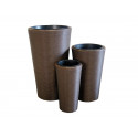 Set de ghivece "INDIA" 74/54/44 cm, EuroPalms 83011268 