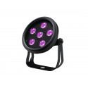 Spot UV de exterior cu 6 LED UV de 1,9 W, Antari DarkFX Spot 510 IP
