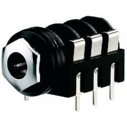 Conector jack 6.3 stereo, de pamou Stage Line MZT-223