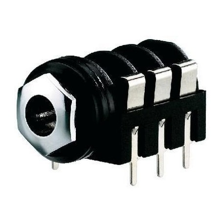 Conector jack 6.3 stereo, de pamou Stage Line MZT-223