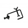Clamp negru pentru tub de 40 mm, 30 Kg/max, Eurolite TH-40S BK