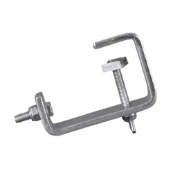 Clamp cromat pentru tub de 40 mm, 30 Kg/max, Eurolite TH-40 SIL