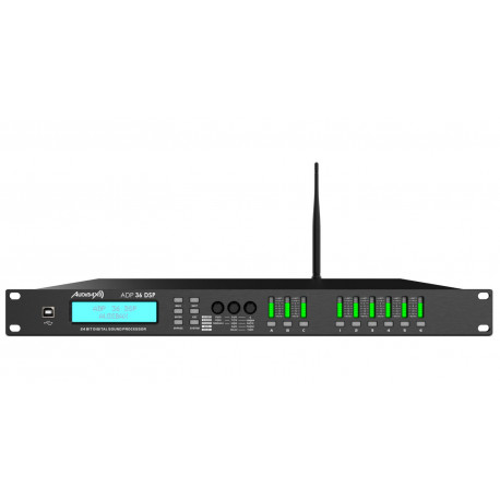 Procesor de sunet cu 4 canale Audibax ADP 24 DSP