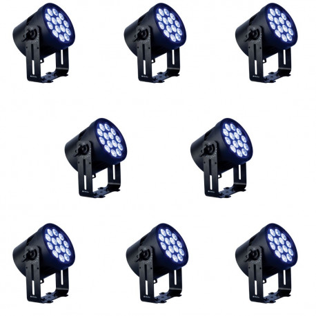 Pachet 8x Proiector LED Infinity Raccoon P14/4