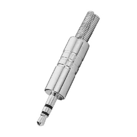 Conector Jack 3.5 tata, stereo Stage Line PG-203PM