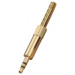 Conector Jack 3.5 tata, stereo Stage Line PG-303PG
