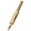 Conector Jack 3.5 tata, stereo Stage Line PG-303PG