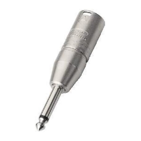 Adaptor Jack 6.3 tata mono la XLR-tata Neutrik NA2MP